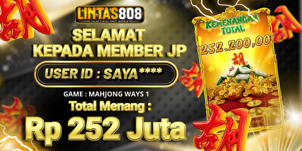 lintas808 jackpot member
